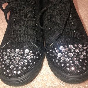 Black party shoes